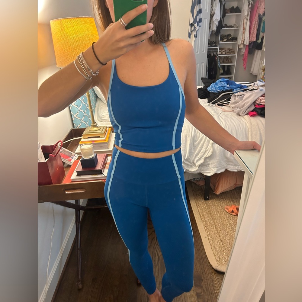 Blue Workout Set